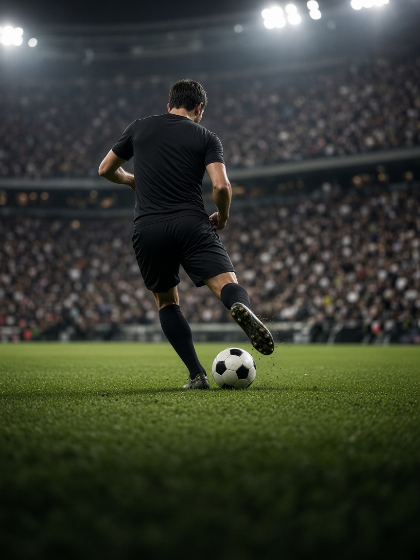 Lance de futebol