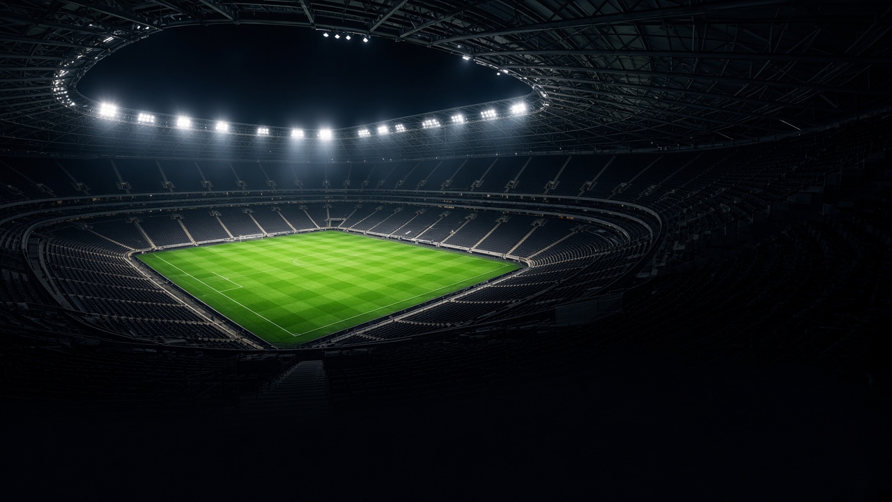 Estádio à noite